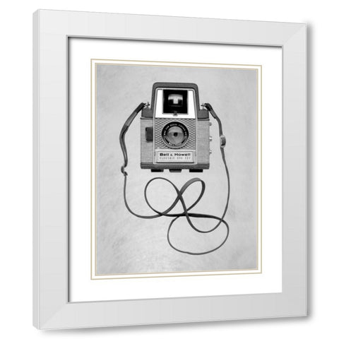 Retro Point and Shoot - 31 White Modern Wood Framed Art Print with Double Matting by Blaustein, Alan