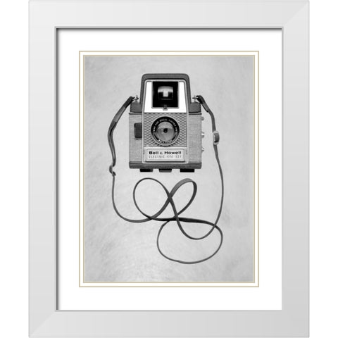 Retro Point and Shoot - 31 White Modern Wood Framed Art Print with Double Matting by Blaustein, Alan