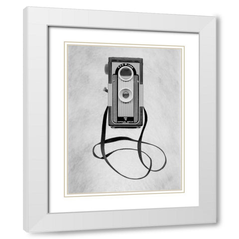 Retro Point and Shoot - 33 White Modern Wood Framed Art Print with Double Matting by Blaustein, Alan