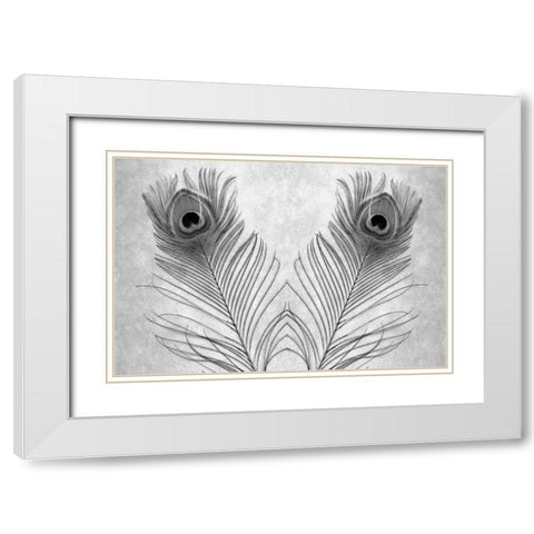 untitled White Modern Wood Framed Art Print with Double Matting by Blaustein, Alan