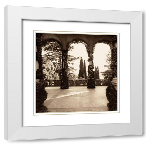 Castelfranco Veneto White Modern Wood Framed Art Print with Double Matting by Blaustein, Alan