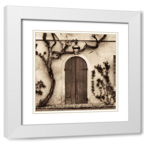 Bassano del Grappa-Vincenzo White Modern Wood Framed Art Print with Double Matting by Blaustein, Alan