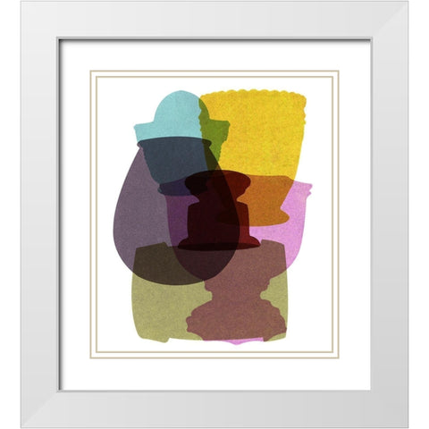 Umbra Home 1 White Modern Wood Framed Art Print with Double Matting by Berman, Laura