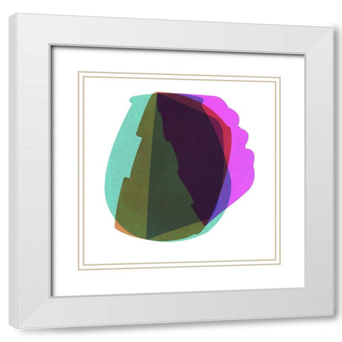 Umbra Home 4 White Modern Wood Framed Art Print with Double Matting by Berman, Laura
