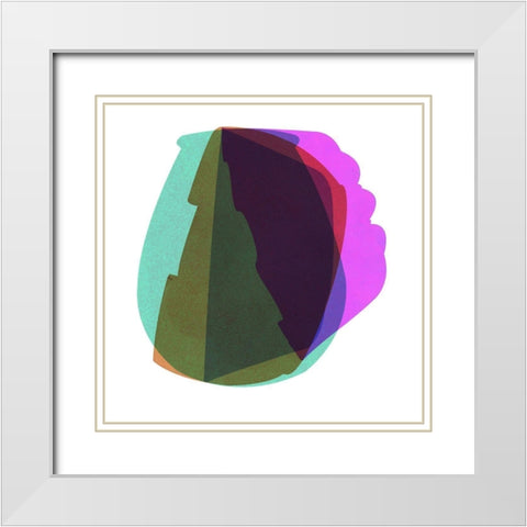 Umbra Home 4 White Modern Wood Framed Art Print with Double Matting by Berman, Laura