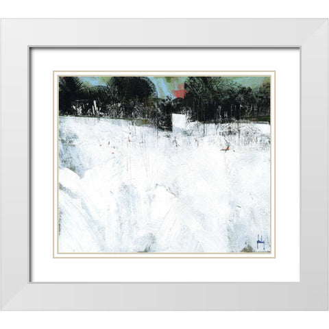White Void White Modern Wood Framed Art Print with Double Matting by Bailey, Paul