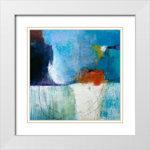 Faith White Modern Wood Framed Art Print with Double Matting by Beer, Pamela K.