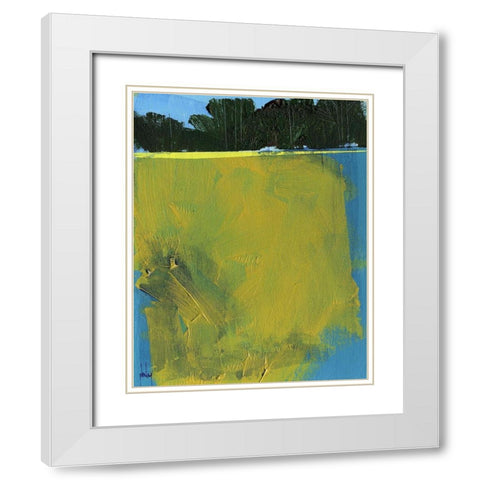 Nicotine White Modern Wood Framed Art Print with Double Matting by Bailey, Paul