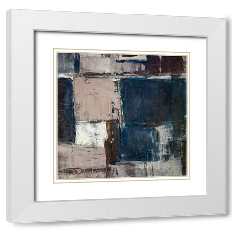 Winterfell White Modern Wood Framed Art Print with Double Matting by Balbinot, Brigitte