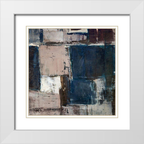 Winterfell White Modern Wood Framed Art Print with Double Matting by Balbinot, Brigitte