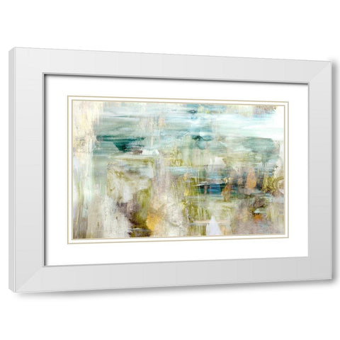 Through The Grass White Modern Wood Framed Art Print with Double Matting by Bainbridge, Hope