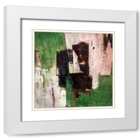 Endless Day White Modern Wood Framed Art Print with Double Matting by Balbinot, Brigitte
