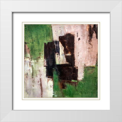 Endless Day White Modern Wood Framed Art Print with Double Matting by Balbinot, Brigitte