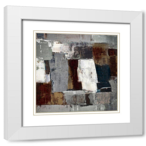 If These Walls Could Talk White Modern Wood Framed Art Print with Double Matting by Balbinot, Brigitte