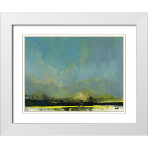 Char White Modern Wood Framed Art Print with Double Matting by Bailey, Paul