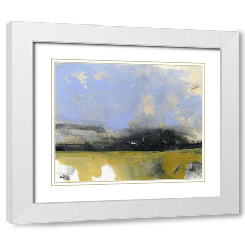 Umber Wood White Modern Wood Framed Art Print with Double Matting by Bailey, Paul