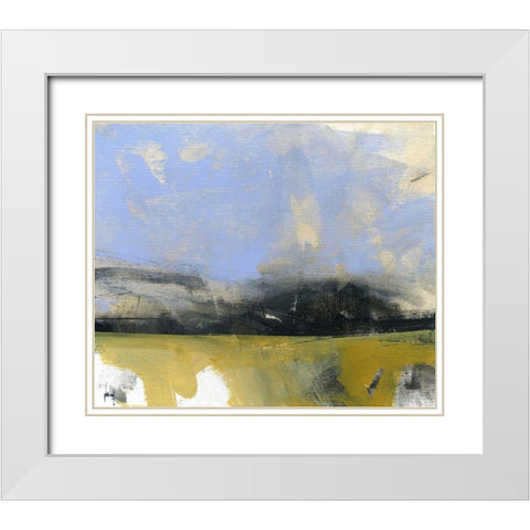 Umber Wood White Modern Wood Framed Art Print with Double Matting by Bailey, Paul