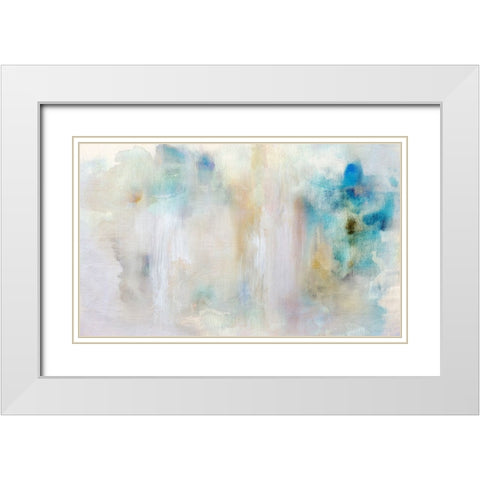 Memories White Modern Wood Framed Art Print with Double Matting by Bainbridge, Hope