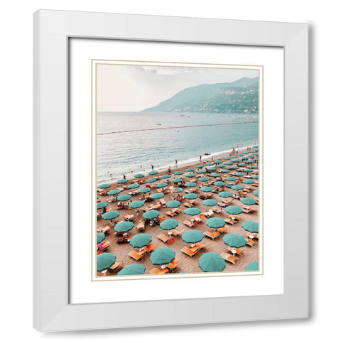 Jacmel White Modern Wood Framed Art Print with Double Matting by Broadway, Krista