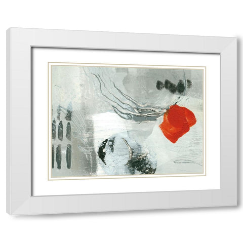 Not All Black and White 3 White Modern Wood Framed Art Print with Double Matting by Beer, Pamela K.