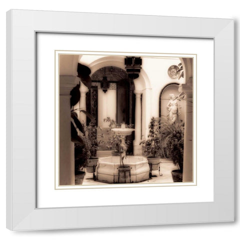 Cordoba Espana White Modern Wood Framed Art Print with Double Matting by Blaustein, Alan