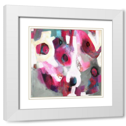 Starting Over White Modern Wood Framed Art Print with Double Matting by Coulson, Carolynne
