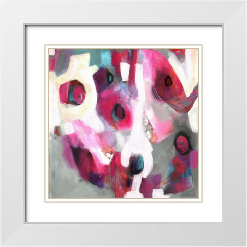 Starting Over White Modern Wood Framed Art Print with Double Matting by Coulson, Carolynne