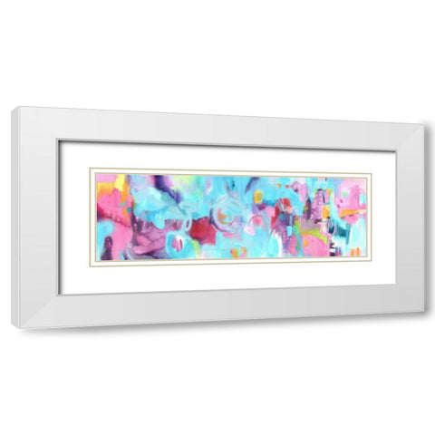 Two Seconds of Summer White Modern Wood Framed Art Print with Double Matting by Coulson, Carolynne