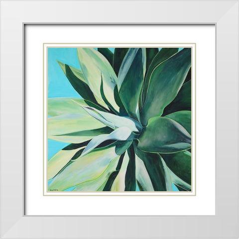 Rest in Its Glory White Modern Wood Framed Art Print with Double Matting by Clumeck, Alana