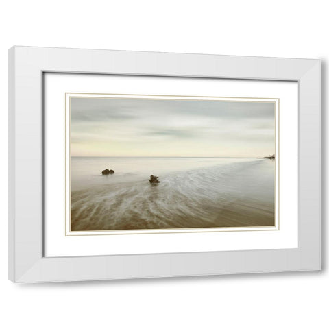 It Takes Two White Modern Wood Framed Art Print with Double Matting by Connolly, Karin