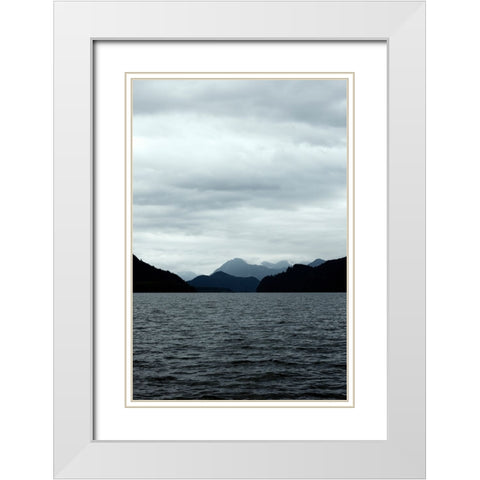 British Columbia 2 White Modern Wood Framed Art Print with Double Matting by Colligan, Lynann
