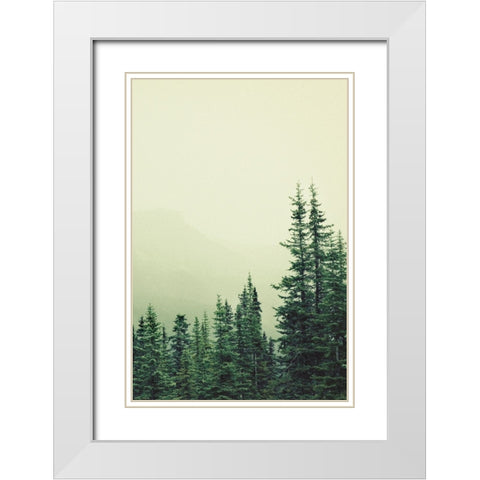 Rocky Mountain 6 White Modern Wood Framed Art Print with Double Matting by Colligan, Lynann
