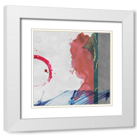 Agenais 2 White Modern Wood Framed Art Print with Double Matting by Duncan-He, Louis