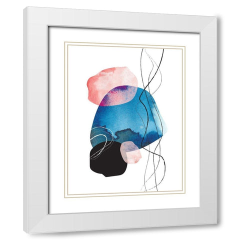 Ethereal Vignette No. 2 White Modern Wood Framed Art Print with Double Matting by Duncan-He, Louis