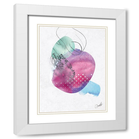 Cultural Reflection No. 2 White Modern Wood Framed Art Print with Double Matting by Duncan-He, Louis