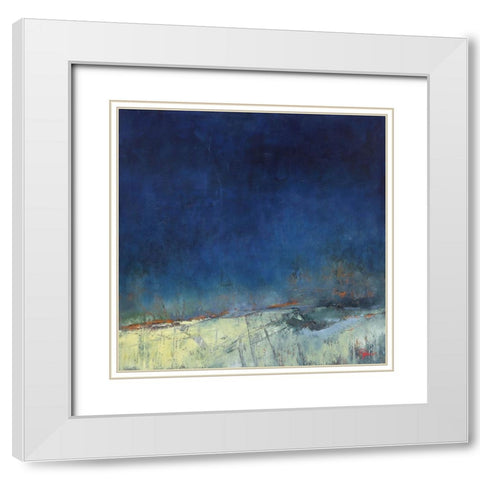 Dugout White Modern Wood Framed Art Print with Double Matting by Dennis, Patrick