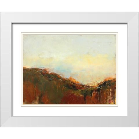 The Bowl White Modern Wood Framed Art Print with Double Matting by Dennis, Patrick