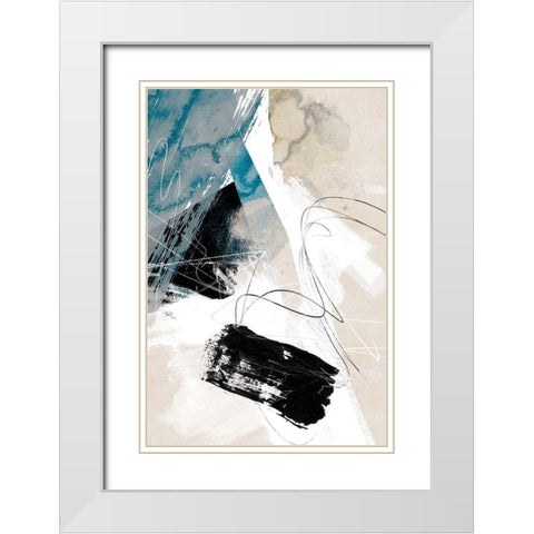 Fork in the Road 2 White Modern Wood Framed Art Print with Double Matting by Duncan-He, Louis