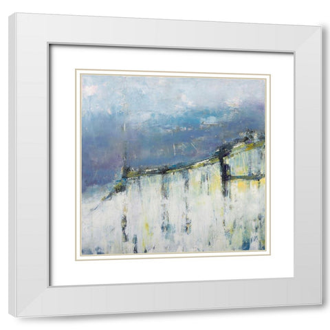 Camarillo White Modern Wood Framed Art Print with Double Matting by Dennis, Patrick