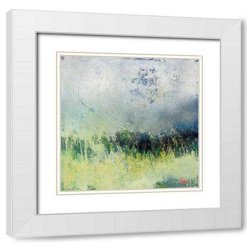 In The Weeds White Modern Wood Framed Art Print with Double Matting by Dennis, Patrick