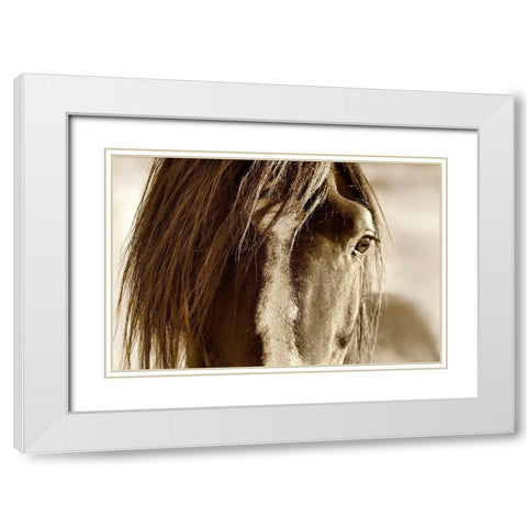 Amante White Modern Wood Framed Art Print with Double Matting by Dearing, Lisa