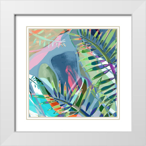 Island Summer White Modern Wood Framed Art Print with Double Matting by Dubois, Lori