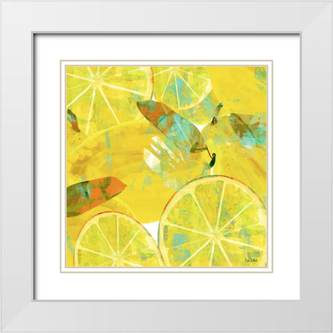 Tropical Orchard 4 White Modern Wood Framed Art Print with Double Matting by Dubois, Lori