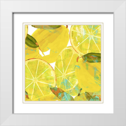 Tropical Orchard 5 White Modern Wood Framed Art Print with Double Matting by Dubois, Lori