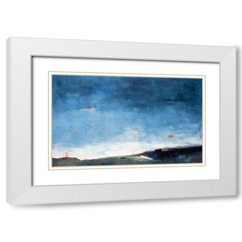 Heroes White Modern Wood Framed Art Print with Double Matting by Dennis, Patrick