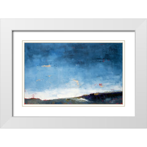 Heroes White Modern Wood Framed Art Print with Double Matting by Dennis, Patrick