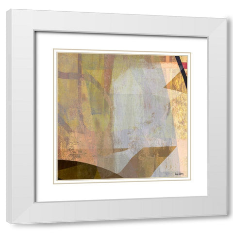 Twilight Intrigue II White Modern Wood Framed Art Print with Double Matting by Dubois, Lori