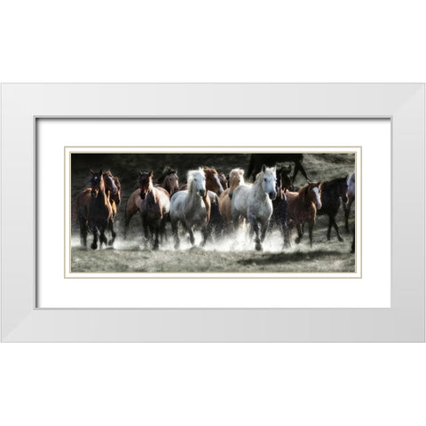 Renegades White Modern Wood Framed Art Print with Double Matting by Dearing, Lisa