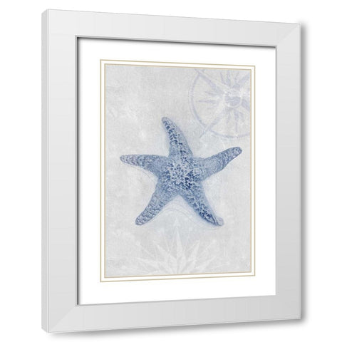 Ocean Memories 4 White Modern Wood Framed Art Print with Double Matting by Duncan-He, Louis