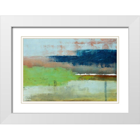 Drift White Modern Wood Framed Art Print with Double Matting by Diliberto, Michael A.
